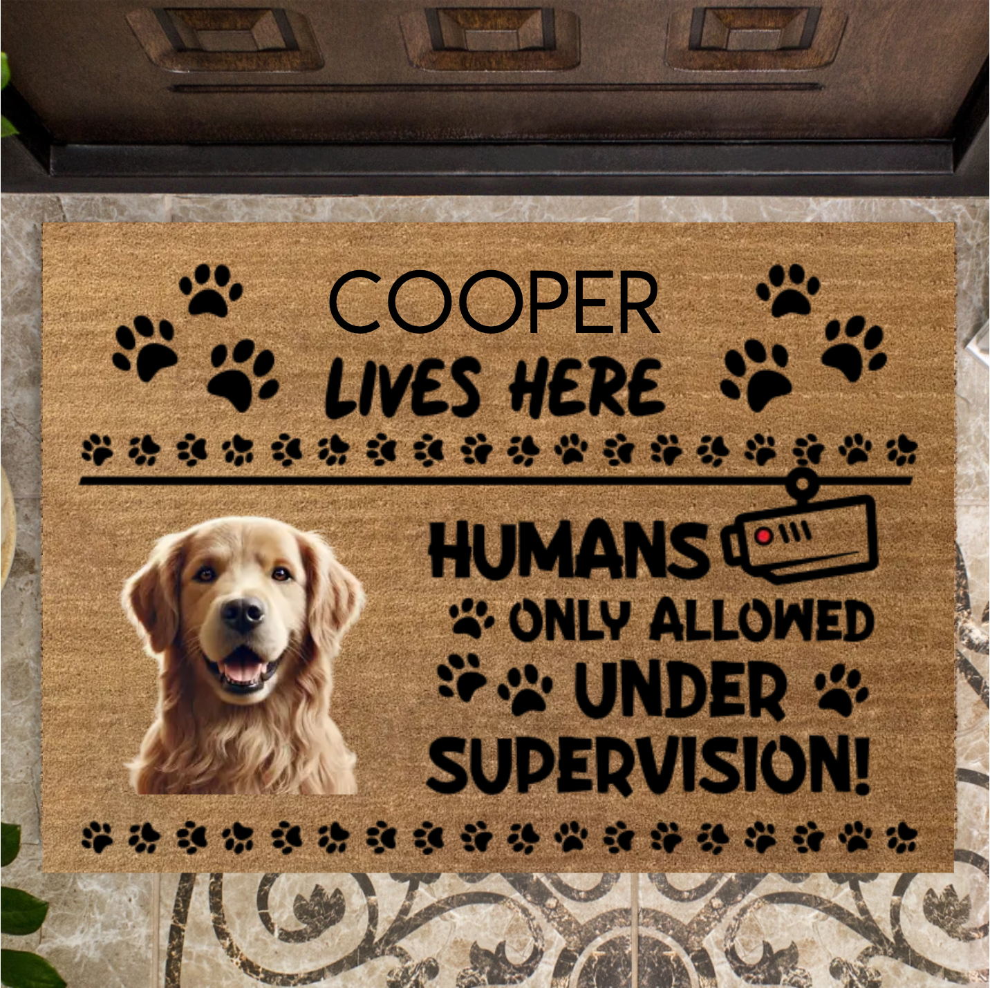 Humans only allowed under supervision